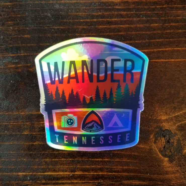 Wander Tennessee Holographic Decal