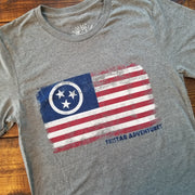 Tri Star American Flag Tee