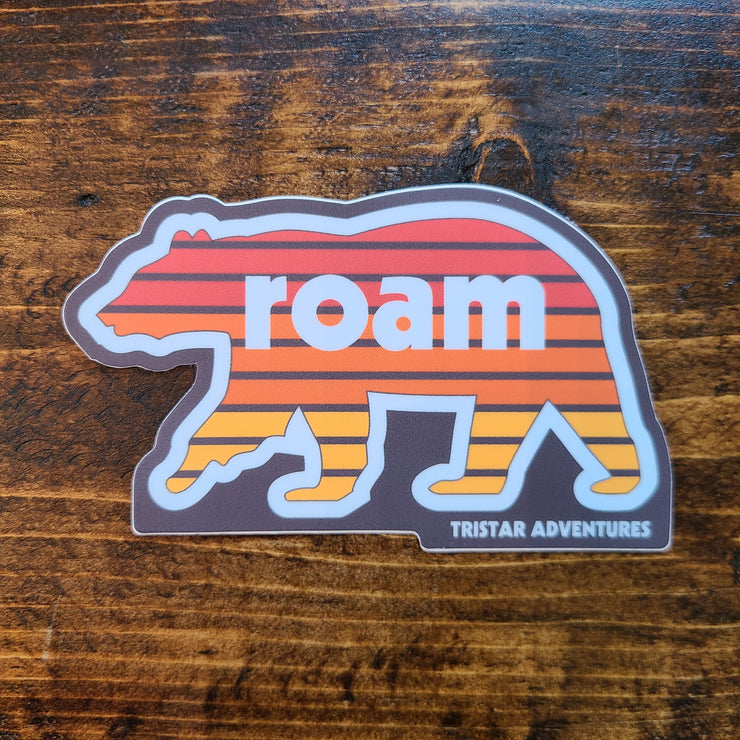 Roam Bear Decal