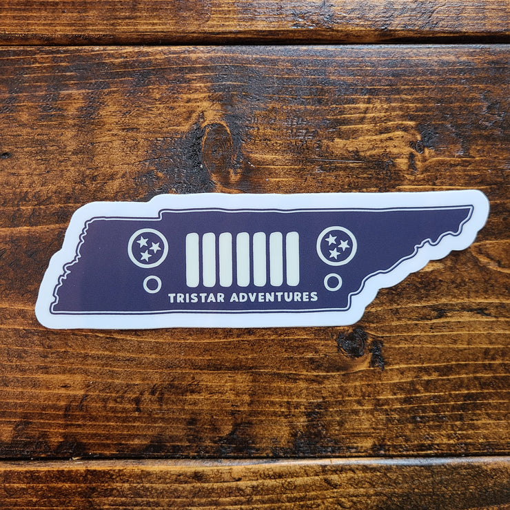 Tristar Jeep Decal