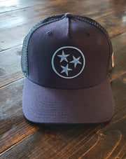 Tristar Trucker Hat [Navy/Blue]